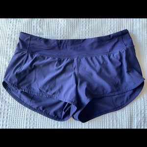 Bluish purple lululemon shorts size 8